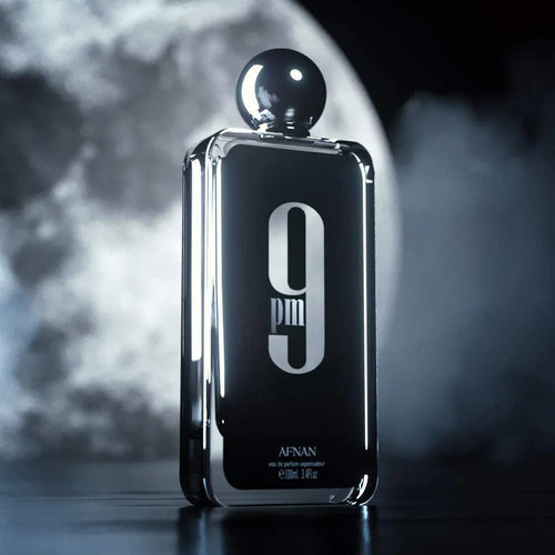 Afnan 9 Pm Eau De Parfum Spray for Men, 3.4 Ounce