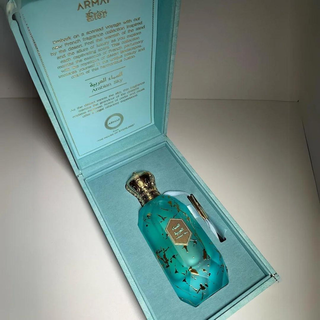 Arabian Sky EDP Spray 100ML (3.4 OZ) By Armaf | A Celestial Blend Of Citrus, Floral & Woody Scents.
