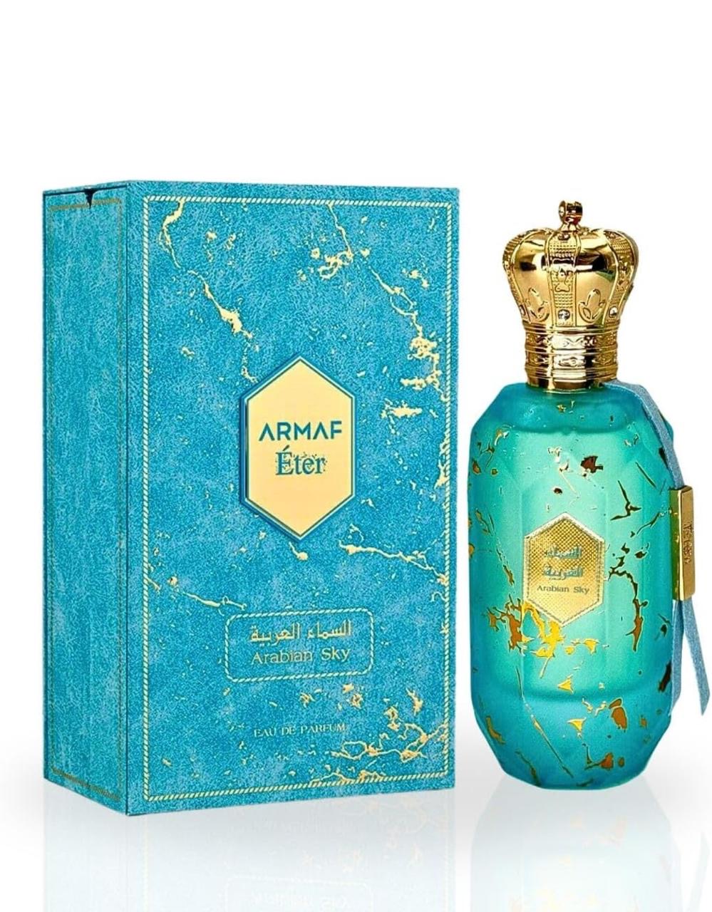 Arabian Sky EDP Spray 100ML (3.4 OZ) By Armaf | A Celestial Blend Of Citrus, Floral & Woody Scents.
