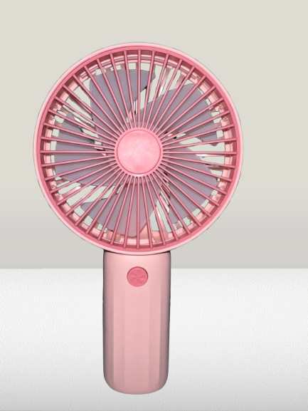 Handheld Portable Mini Fan with phone holder, USB Rechargeable