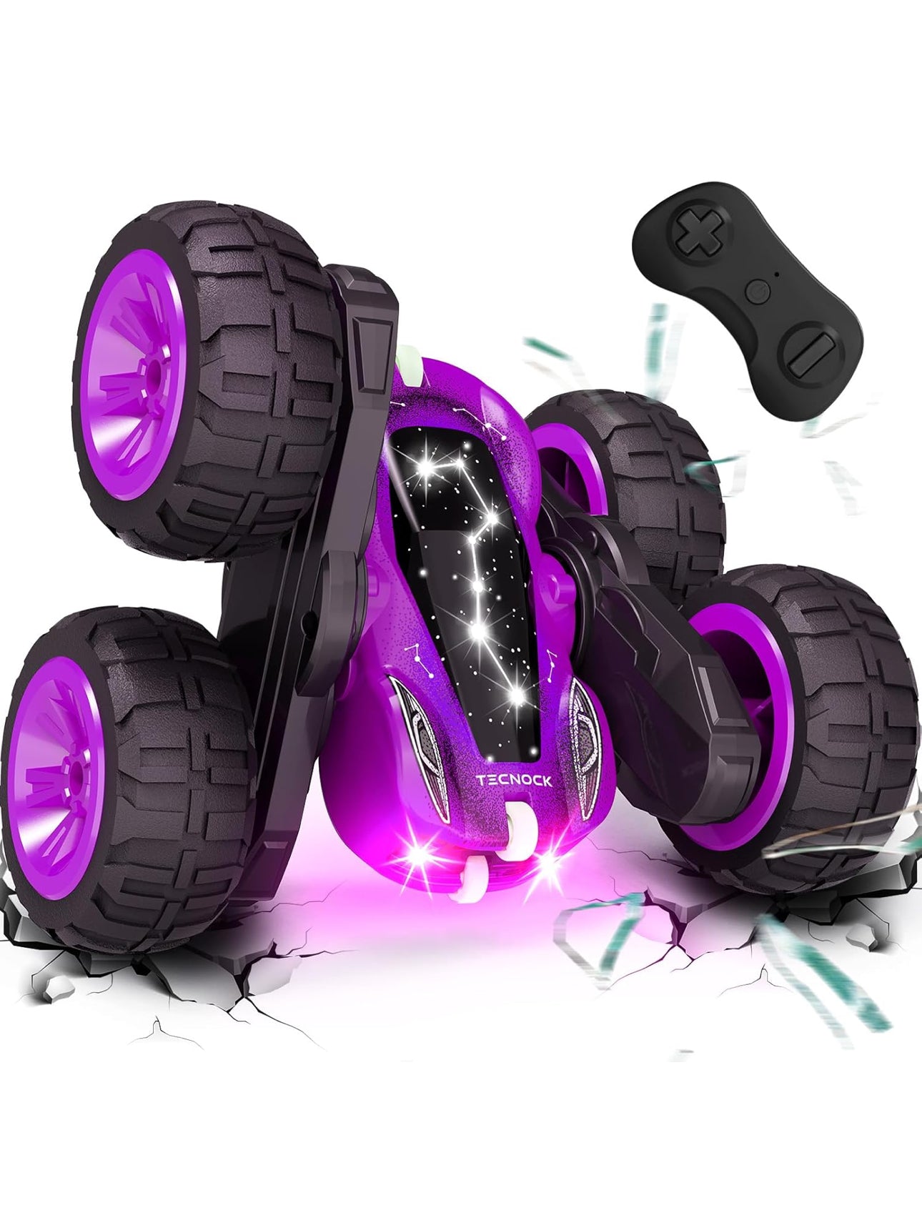 Remote Control Car, Double sided 360 degree rotates and flip RC Stunt Car