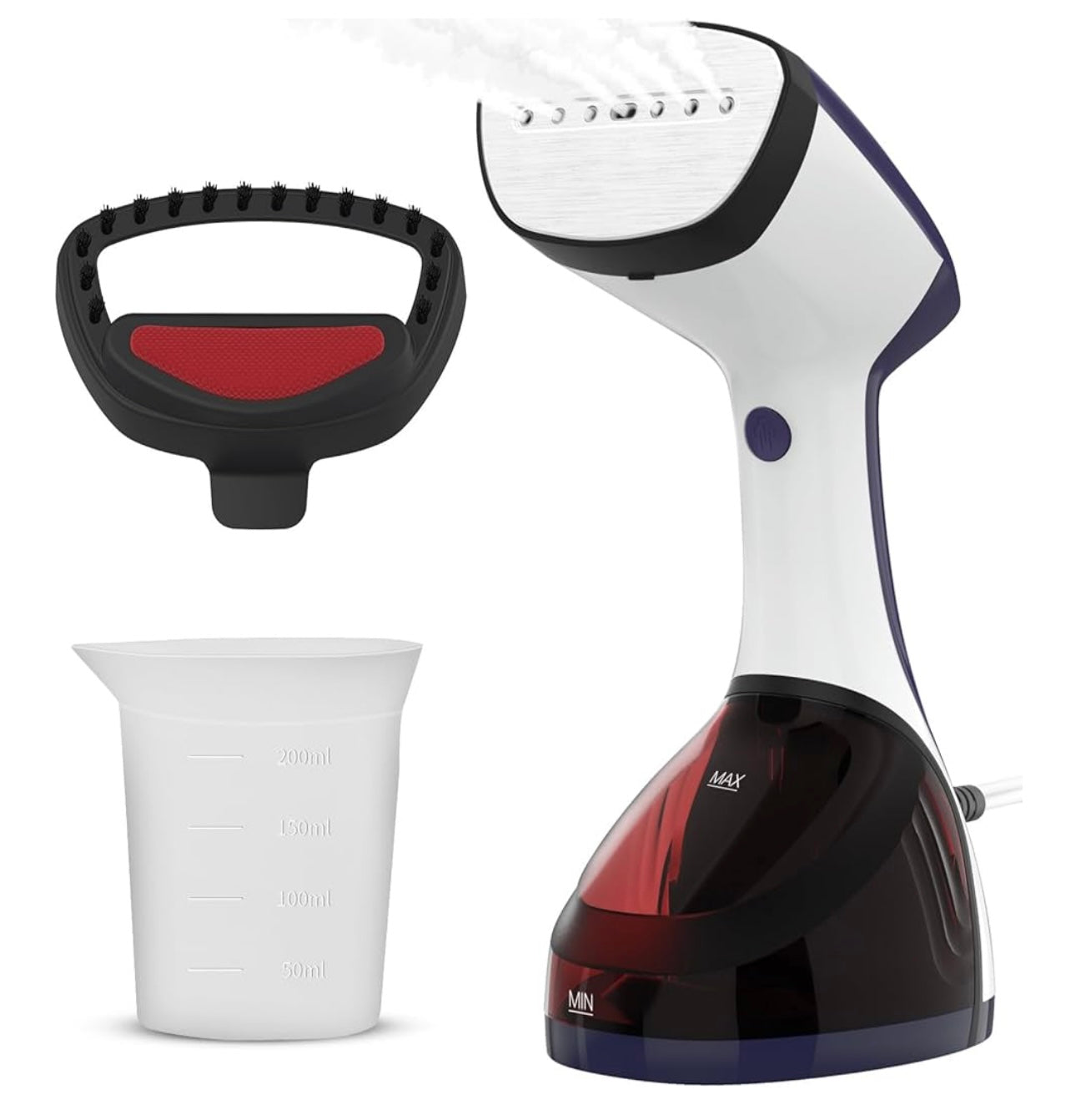 Steamer for Clothes 300ml Portable Handheld Clothes Steamer 15-Second Fast Heat-up 1500w Stainless Steel  Plate