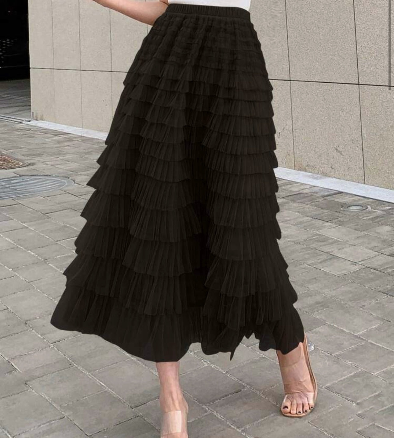 Tulle skirt