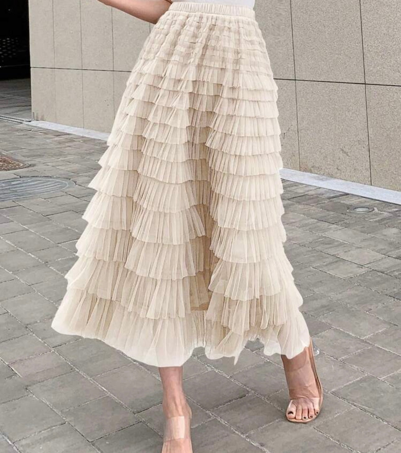 Tulle skirt