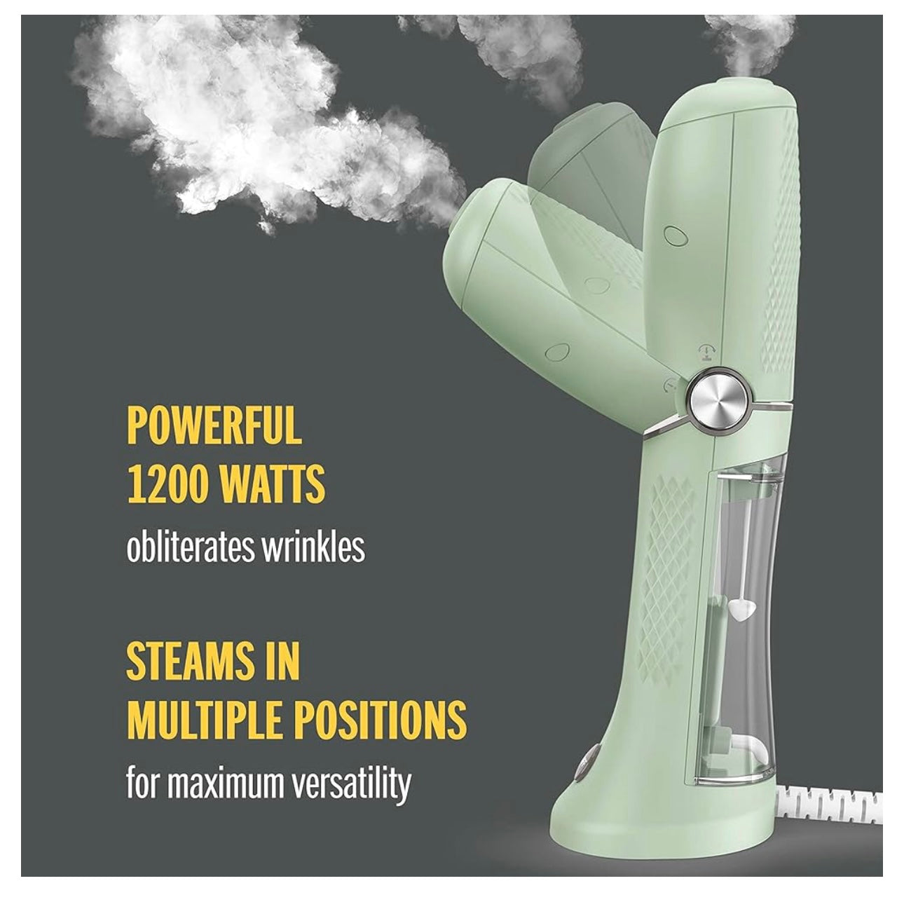 Travel-size Conair Mint Clothes Steamer