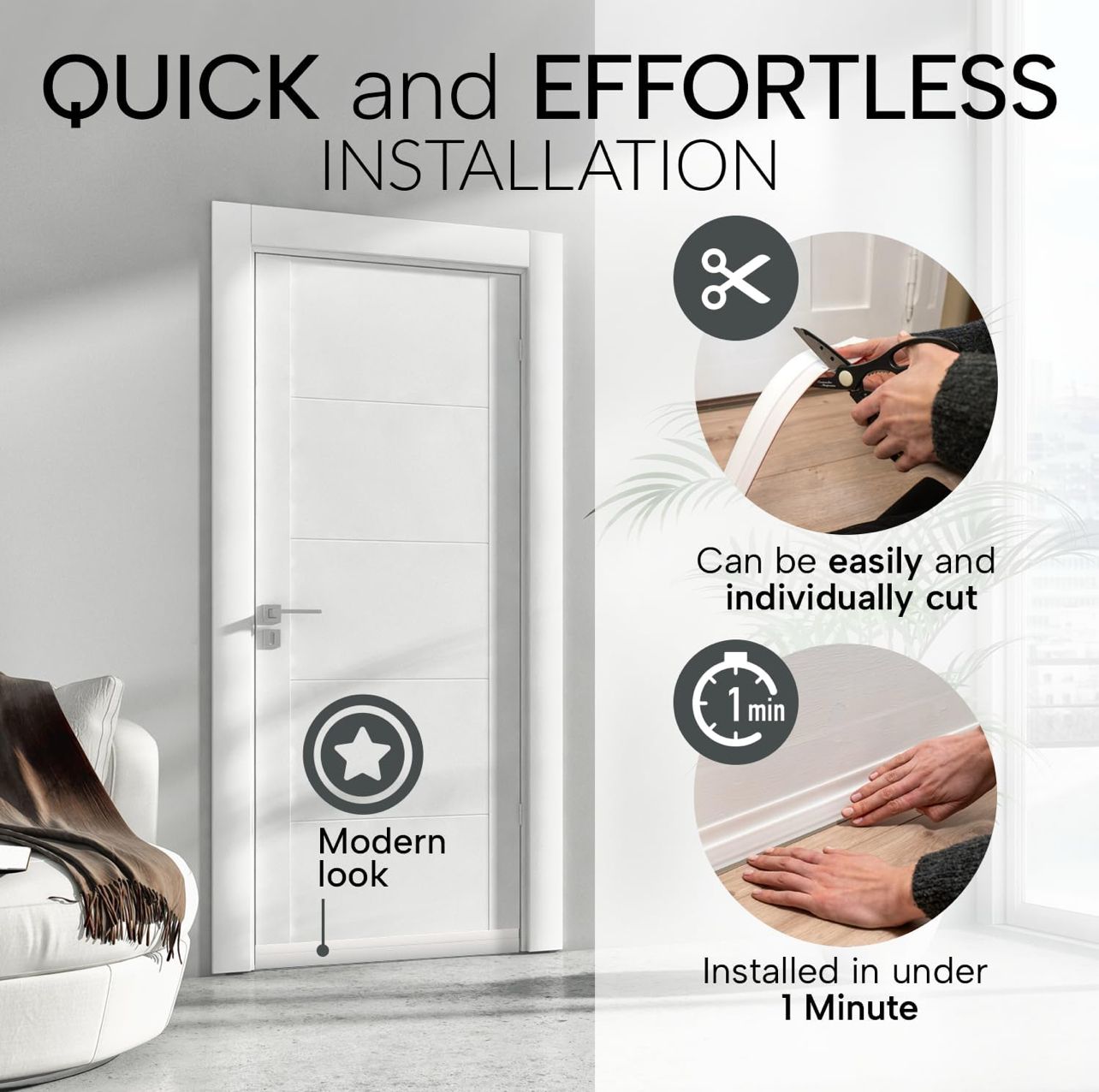 Premium Door Draft Stopper